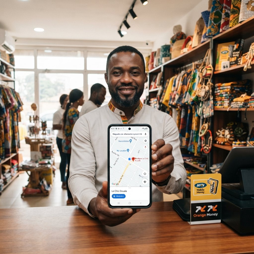 Entrepreneur camerounais consultant Google Maps pour le SEO local à Douala en 2026