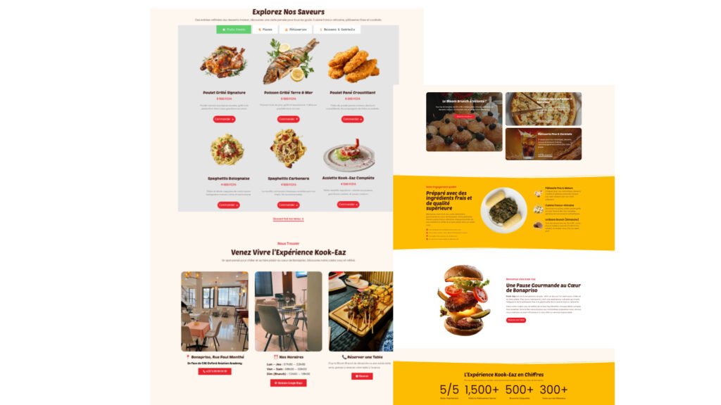 projet kook eaz - Nexuraweb