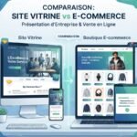 Comparaison entre site vitrine et e-commerce pour PME camerounaises en 2026