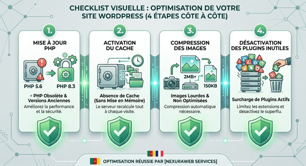 Correctifs en 30 minutes pour accélérer un site WordPress lent