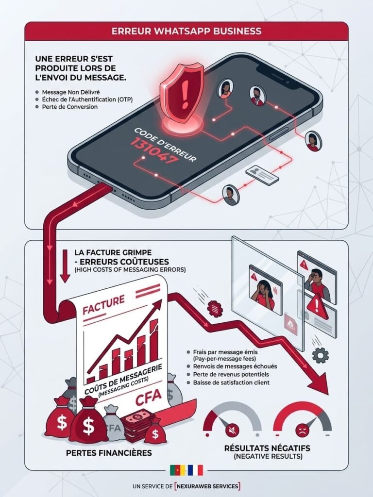 Erreurs fréquentes dans l'automatisation WhatsApp Business au Cameroun