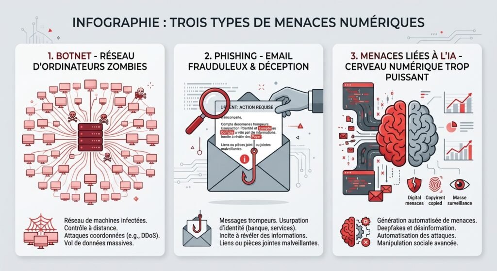 Menaces cybercriminelles au Cameroun : botnets, phishing et IA en 2026